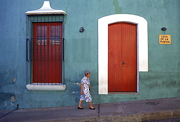 Street scene in Ciudad Bolivar, Venezuela