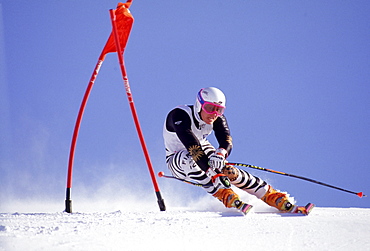 Mens' downhill event.