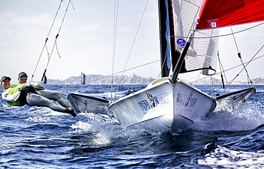 The 2013 Seiko 49er and 49erFX World Championships, 150 skiffs - 28 nations  Two World Championship Titles, Marseille, France.