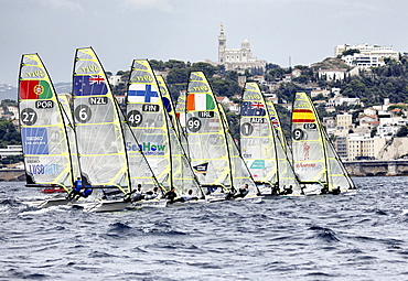 The 2013 Seiko 49er and 49erFX World Championships, 150 skiffs - 28 nations  Two World Championship Titles, Marseille, France.