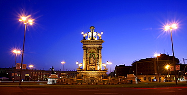 The Plaza of Spain in Barcelona is one of the most emblematic places of the Catalan capital.