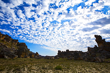 Clouds in an African plateau.