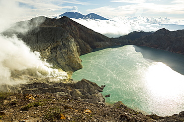 Kawah Ijen volcano, Banyuwangi, Java, Indonesia