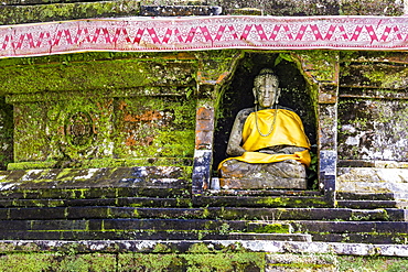 Pura Ulun Danu temple on a lake Bratan, Bali, Indonesia.