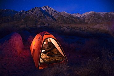 Camping below Mt. Whitney. Photo by Thomas Kranzle, United States of America