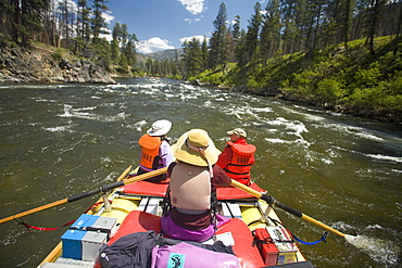 Rafting the Middle Fork of the Salmon River, ID, United States of America