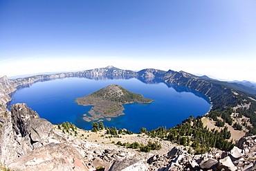 Scenic image of Crater Lake National Park, OR, United States of America