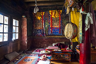 A small gompa, Ladakh, India.