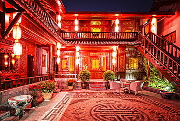 Hostel at Night (Lijiang)