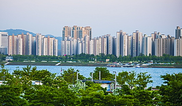 High rise buildings in Seoul