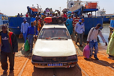 Dakar-Ziguinchor Ferry, Ferry Port, Dakar, Senegal, Africa