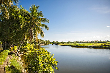 Scenic View Of Calm River At Quang Nam Province