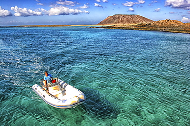 Isla De Los Lobos In Fuerteventura, Canary Islands, Spain