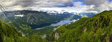 Cable Car Lookout Over Bohinjsko Valley And Bohinjsko Jezero Lake