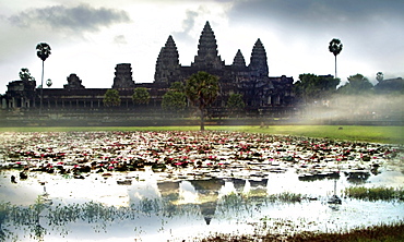 Angkor Wat At Sunrise, Siem Reap, Cambodia