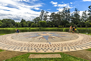 Parque Ibirapuera (Ibirapuera Park) in central São Paulo, Brazil