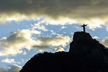 Sunset on Corcovado Mountain, Tijuca National Park, Rio de Janeiro, Brazil