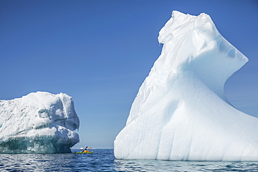 Kayaking in Terra Nova Bay in East Antarctica