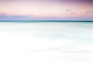 Beautiful view of Caribbean Sea at sunset, Isla Mujeres, Yucatan Peninsula, Mexico