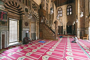 Sultan Al Ghuri medieval Mamluk Mosque in Islamic Cairo, Egypt