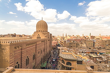 High angle view of Cairo during daytime, Egypt