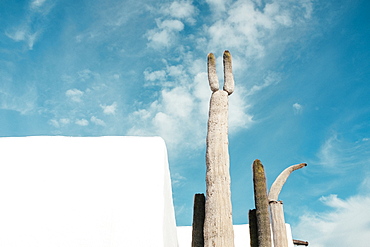 Architecture details at Fundacion Cesar Manrique, Lanzarote, Canary Islands, Spain