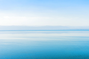 Tranquil scenery of Dead Sea, Madaba Governorate, Jordan