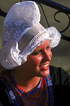 Tulip Time Festival in Holland, Michigan Klompen Dancers perform a variety of authentic Dutch dances in full Dutch costume. Made up of nearly 1,700 total dancers,