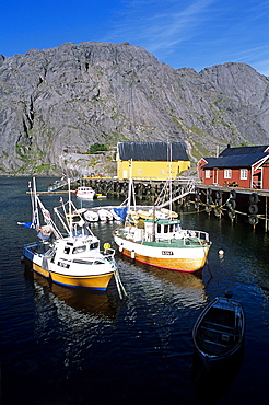 Nusfjord Village, Lofoten Islands, Norway.