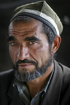 Portrait of a Tajik man