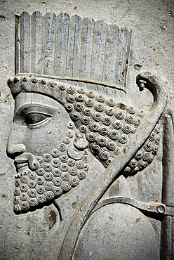 Persian archer, Persepolis, Shiraz, Iran