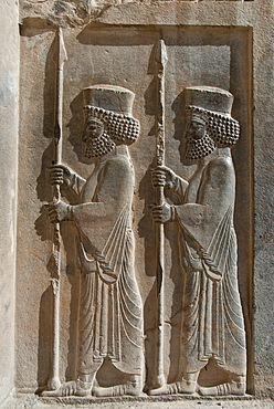 Persian soldiers, Persepolis, Shiraz, Iran