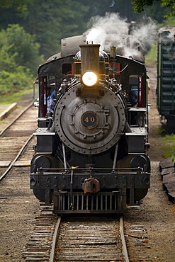 A steam train in Connecticut.
