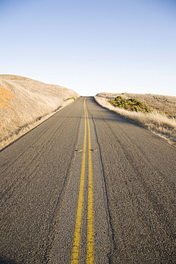 Road in San Francisco, California.