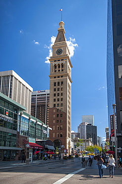 16th Street Mall, buildings, Colorado, Daniels and Fisher Tower, Denver, Downtown, historic