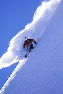 Gordy Peifer skiing an epic day at Champery, Switzerland, Switzerland