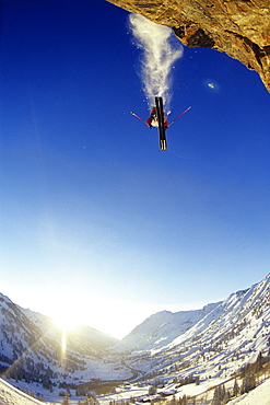 Will Burks, big air at Alta, Utah, United States of America