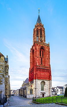 Tower Of Saint John Church In Luneburg On Vrijthof Square In Maastricht