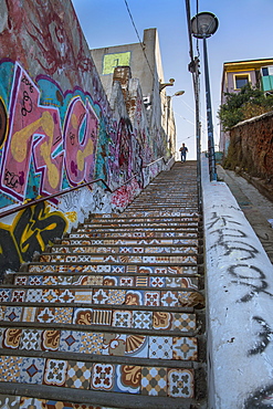 Stairs in Valparaiso