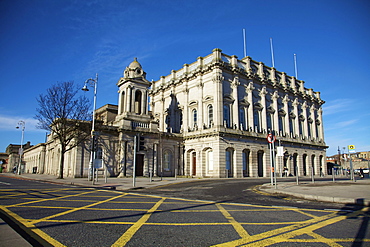 Exterior Of Heuston Station; Dublin County Dublin Ireland