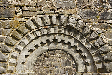 Detail Of Arched Entrance To Dysert O'dea Church And Monastery; County Clare Ireland