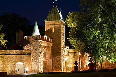 St. Louis Gate Entrance To The Old City; Quebec City, Quebec, Canada