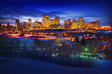 Edmonton Winter Skyline