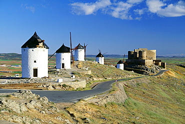 Windmills, Consuegra, Castile-La Mancha, Spain