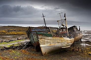 Shipwreck, Isle Of Mull, Scotland