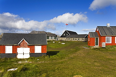 Museum In Nanortalik Port, Island Of Qoornoq, Province Of Kitaa, Southern Greenland, Kingdom Of Denmark