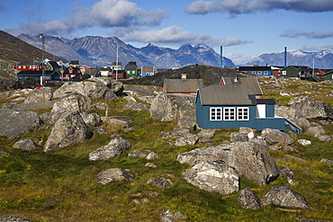 Port Of Nanortalik, Island Of Qoornoq, Province Of Kitaa, Southern Greenland, Kingdom Of Denmark