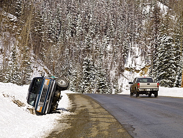 Car In The Ditch