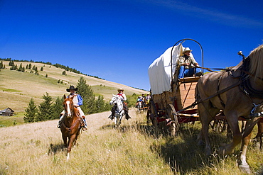 Travel By Horse And Wagon