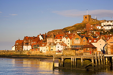 Cityscape Of Whitby, North Yorkshire, England